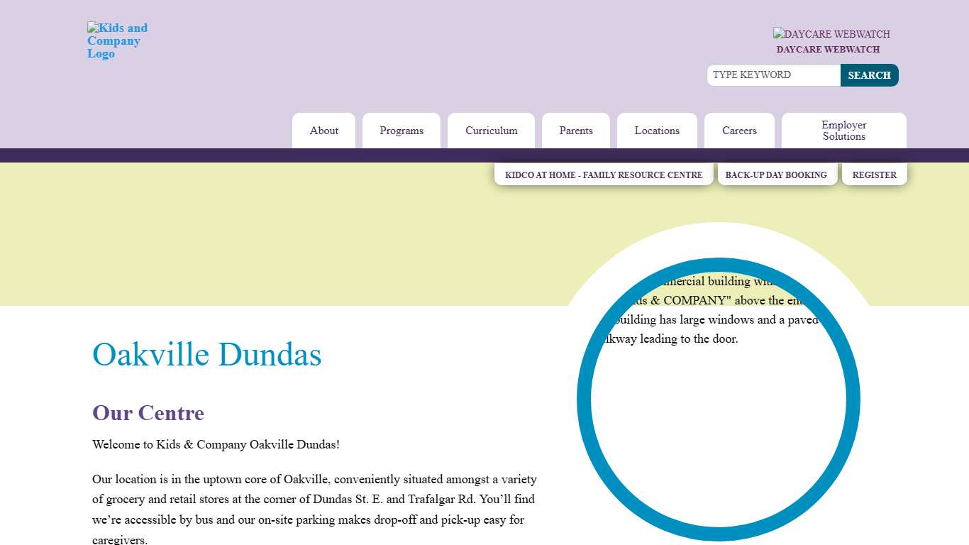 Oakville Dundas Child Care - Kids & Company